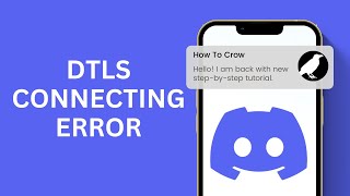 Fix Discord DTLS Connecting Error [upl. by Enomis491]