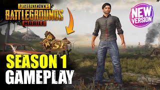 SEASON 1 GAMEPLAY PUBG MOBILE  When There Was NO HACKER amp NO LAG [upl. by Acyssej]