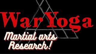 WARYOGA A talk about Martial Arts Research PankrationHemaWrestlingBJJWar [upl. by Batsheva491]