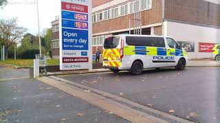 Romford Police Station Revisit Bags of weed kept by vehicle entrance [upl. by Airottiv28]