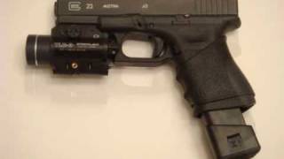 Glock 23 19 25 32 38 Mods Modifications and Accessories Advantage Arms 22lr Conversion [upl. by Viquelia]