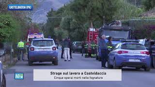 Casteldaccia morti cinque operai per intossicazione [upl. by Lemrahc478]