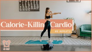 Burn Lots of Calories with This 10MIN HIGHINTENSITY CARDIO WORKOUT [upl. by Kred117]