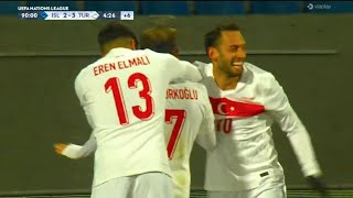 Kerem Akturkoglu Goal 905 Iceland vs Turkey 24 All Goals ResultsExtended Highlights [upl. by Egbert599]