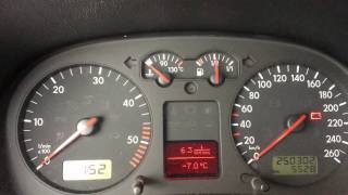 VW Bora 19 TDI cold start [upl. by Asamot776]