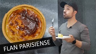 Flan Parisiense tradicional e fácil [upl. by Eirrab]