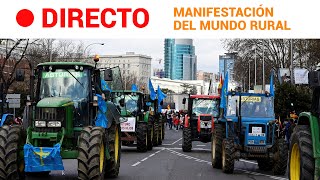 MANIFESTACIÓN del MUNDO RURAL en Madrid  RTVE Noticia [upl. by Michey361]