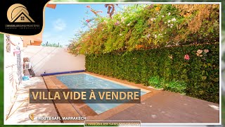 Villa vide à vendre de 206m² piscine privée Route Safi Marrakech [upl. by Wendelin]