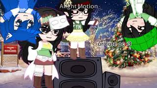 christmas gacha collabfull video [upl. by Yenruoc]