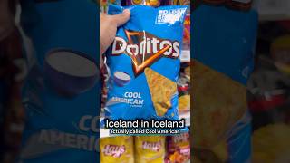 BUYING SNACKS IN ICELAND  COOL AMERICAN FLAVORED DORITOS travel snacks iceland ​⁠doritos [upl. by Mccarty]