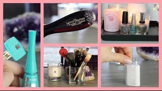 7 â¤ DIY â¤ trucjes met glitter nagellak [upl. by Alahsal]