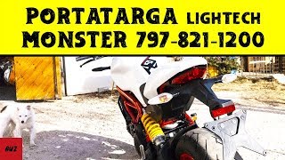 PORTATARGA MONSTER 7978211200 Unboxing Montaggio e Risultato Finale [upl. by Anialad]