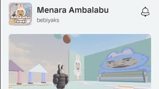 Main di Menara Ambalabu Sampai Finish  Roblox Game [upl. by Gerri803]