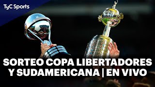 EN VIVO 🔴 Sorteo  Copa LIBERTADORES y Copa SUDAMERICANA  River Boca Racing San Lorenzo y más [upl. by Lessirg688]