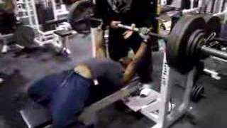 DeFrancosTrainingcom  College Athlete benches 390  188lbs [upl. by Dionisio]