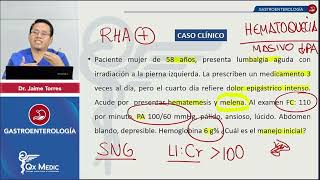 HEMORRAGIA DIGESTIVA ALTA HDA Taller PRACTICO GASTROENTEROLOGIA  QXMEDIC 2023 [upl. by Luy591]