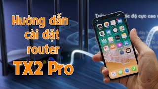 Hướng Dẫn Cài Đặt Và Kết Nối Bộ Router Wifi 6  TX2 Pro  Vinago channel [upl. by Carlee]