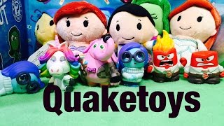 Disney Hallmark Itty Bittys Ariel Inside Out Joy Sadness Disgust Funko Mystery Minis Rainbow Unicorn [upl. by Aznarepse195]