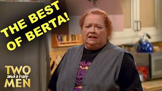 Supercut Berta Serves Sass  Two and a Half Men [upl. by Auberta]