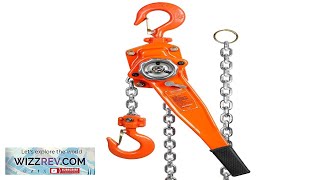 VEVOR Manual Lever Chain Hoist 112 Ton 3300 lbs Capacity 10 FT Review [upl. by Anitnerolf]