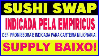 SUSHISWAP A CRIPTOMOEDA PROMISSORA PARA 2022 [upl. by Tiebout]