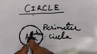 Perimeter Of Circle  Class 6th NCERT Maths  Basic Knowledge For Students  Superrr Trick 😱 [upl. by Duggan]