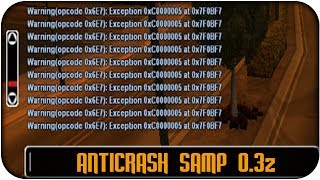 Descargar Anticrash Para SAMP 03z  2014 HD [upl. by Nonie]