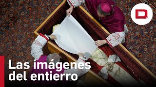 Solemne y en tres ataúdes así ha sido el entierro de Benedicto XVI [upl. by Atirma]