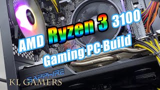 AMD Ryzen 3 3100 ASUS PRIME B450MK SAPPHIRE RX580 Gaming PC Build [upl. by Drawe]