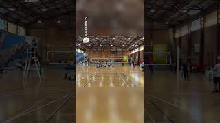 Epic Volleyball Rallies Serve Dive Repeat voleibol volleyball volleyballworld [upl. by Naanac64]