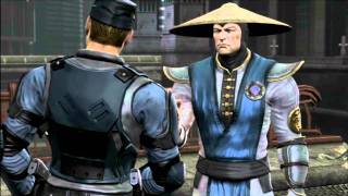 MK9 story mode Chapter 12 Stryker cutscenes [upl. by Novyak]