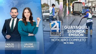 Noticiero de Guayaquil Segunda Emisión 06112024 [upl. by Llennyl]