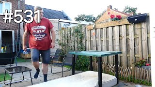 12 UUR LANG OP 2 VIERKANTE METER LEVEN VLOG 531 [upl. by Nnayecats]