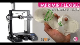 👊TRUCO Cómo imprimir filamento flexible en Ender 3 o CR10 [upl. by Nuri693]