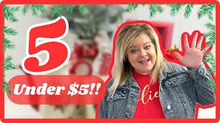 5 CHRISTMAS DIY IDEAS UNDER 500 Christmas Thrift Makeovers on a Budget [upl. by Zara]