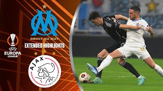 Marseille vs Ajax Extended Highlights  UEL Group Stage MD 5  CBS Sports Golazo  Europe [upl. by Cheria]