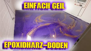 EpoxidharzBoden SUPER Alternative zu jedem Boden  GamingKeller Teil 13 [upl. by Aileek646]