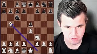 MAGNUS shows how to play the RUY LOPEZ opening [upl. by Erwin]