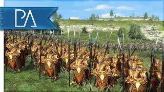 GREAT AMBUSH IN MIRKWOOD SIEGE BATTLE  Lord of the Rings  Third Age Total War Reforged [upl. by Hubert660]