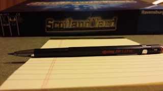 Rotring 300 Mechanical Pencil Review 2 mm [upl. by Patrizio]