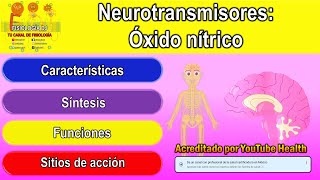 Neurotransmisores  Sistema nervioso central  Óxido nítrico  Óxido nítrico neurotransmisor [upl. by Joice266]