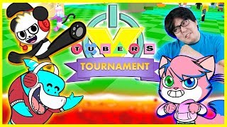 ROBLOX 1ST EVER TOURNAMENT COMPETITION  Lets Play with VTubers Obby Vs Floor is Lava [upl. by Neddy]