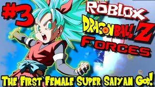 THE FIRST FEMALE SUPER SAIYAN GOD  Roblox Dragon Ball Forces Test Server  Episode 3 [upl. by Denn890]