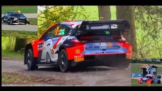 WRC Central European Rally 2024  MistakesDrifts amp Action [upl. by Hance]