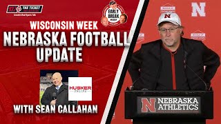 INTERVIEW Sean CallahanHuskerOnline Chats Huskers football ahead of Wisconsin Week w Early Break [upl. by Sirc]