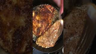 The Easiest 10 Minute One Pan Chicken Breast Recipe in a Cast Iron Skillet [upl. by Ronile173]