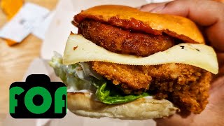 Popeyes Festive Stacker Sandwich [upl. by Sarad]