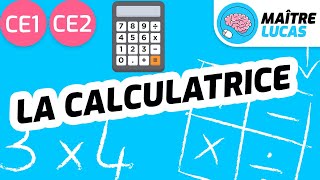 Utiliser la calculatrice CE1  CE2  Cycle 2  Maths  Mathématiques  Calcul [upl. by Schnorr]