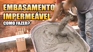 IMPERMEABILIZAÇÃO VEJA COMO FAZER SOBRADO PARTE 11 [upl. by Stander709]