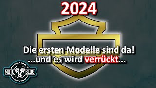 Wer soll das kaufen Gerüchte Leaks und Aussichten zum HarleyDavidson Modelljahr 2024 [upl. by Annay]